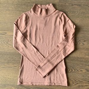 H&M nude turtleneck